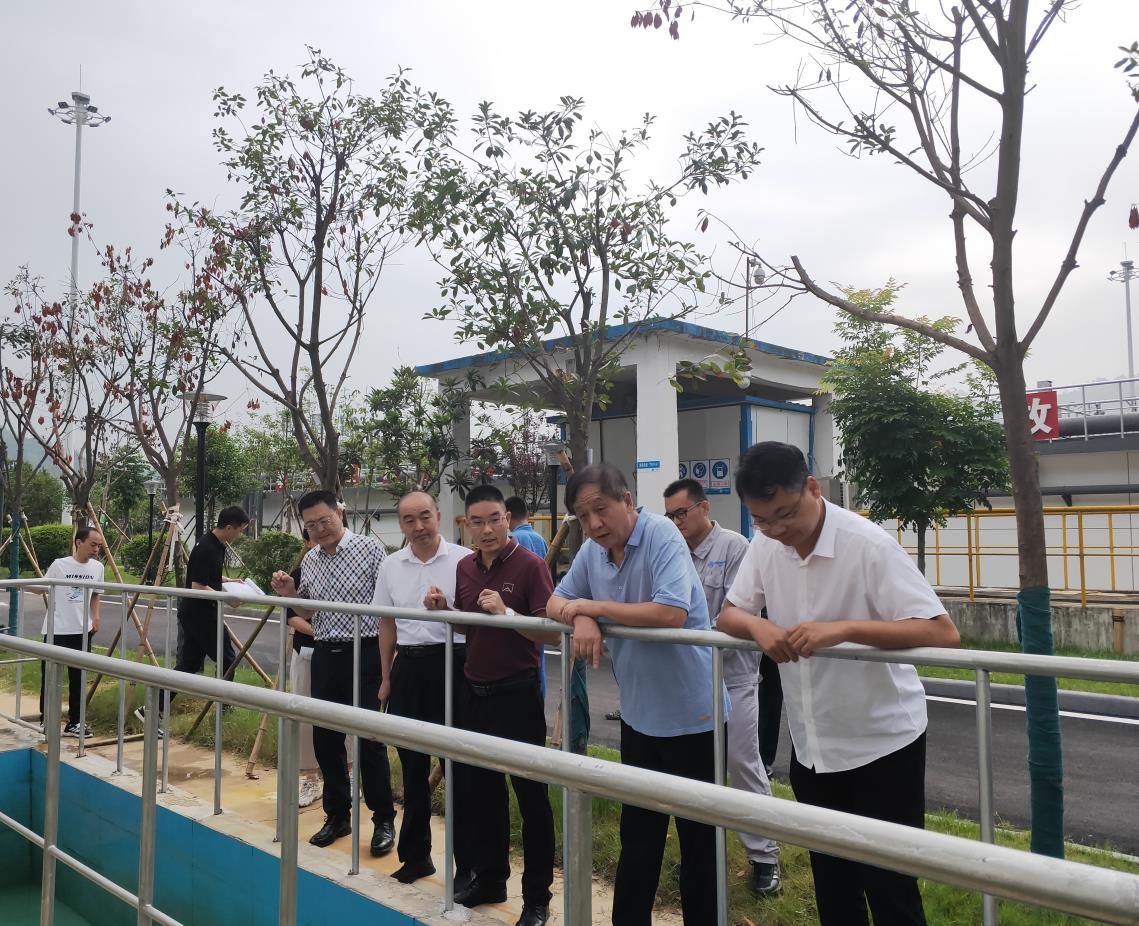 陕西省生态情形厅商洛督察局局长张开国到水情形公司商南县污水处理厂调研 陕西省生态情形厅商洛督察局局长张开国到水情形公司商南县污水处理厂调研